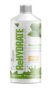 Rehydrataci - GymBeam 1000 ml. Orange