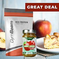 Rice Protein - GymBeam 1000 g Chocolate