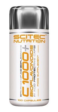 Vitamin C 1000 + bioflavonoidy - Scitec 100 kaps.