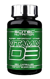 Vitamin D3 - Scitec 250 kaps.