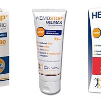 Hemostop – přípravky ve formě tobolek a gel na pomoc s hemeroidy