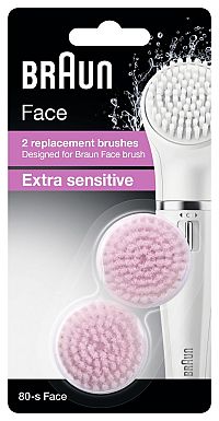 Braun Face 80S Sensitive náhradní kartáčky obličejové 2 ks