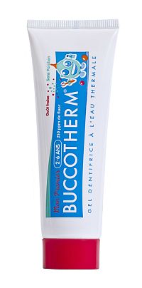 Buccotherm gelová zubní pasta pro děti od 2 do 6 let, jahoda, 50 ml