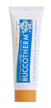 Buccotherm gelová zubní pasta pro děti od 2 do 6 let, mango, 50 ml