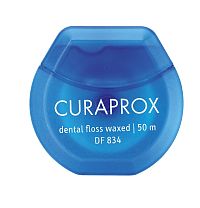 Curaprox DF 834 dental floss dentální nit, s mátovou příchutí, 50 m