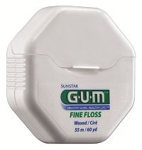 GUM Fine Floss zubní nit voskovaná, 55 m