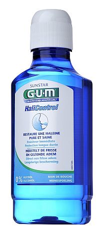 GUM HaliControl ústní voda (výplach) proti špatnému dechu, 300 ml