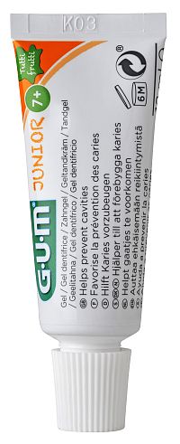 GUM Junior dětská zubní pasta pro školáky (7-12 let), 12 ml