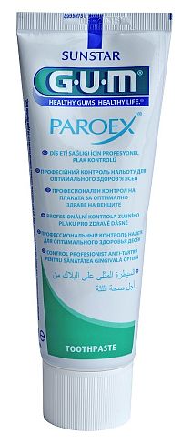 GUM PAROEX zubní pasta (CHX 0,06%), 75 ml