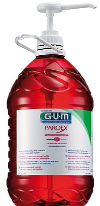 GUM pumpa k ústní vodě (výplachu) Paroex 0,12%, 5L