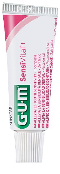 GUM SensiVital+ zubní gel pro citlivé zuby, 12 ml