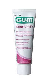 GUM SensiVital+ zubní gel pro citlivé zuby, 75 ml