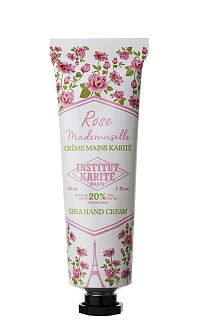 Institut Karité krém na ruce limitovaná kolekce Rose Mademoiselle, 30 ml