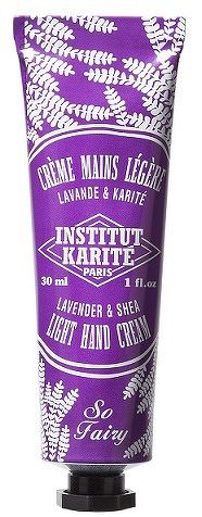 Institut Karite Light Shea Hand Cream Lehký krém na ruce s vůní levandule, 30 ml