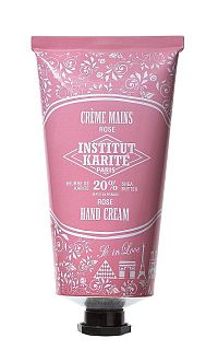 Institut Karite Rose Hand Cream krém na ruce s vůní růže, 75 ml