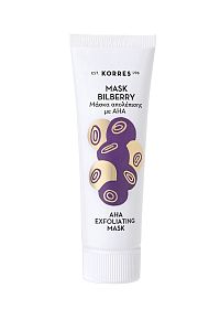 KORRES Beauty Shots - Bilberry AHA Mask peelingová maska, 18 ml
