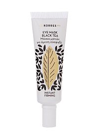 KORRES Beauty Shots - Black Tea Firming Eye Mask Premium Line - Zpevňující maska na oči, 6 ml