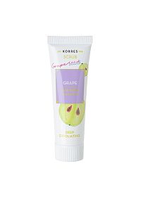 KORRES Beauty shots - SCRUB GRAPE - hloubkově čisticí peeling s hrozny, 18 ml