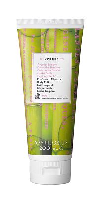 KORRES Body Milk Cucumber Bamboo - tělové mléko okurka bambus, 200 ml