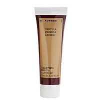 KORRES Fragrance Body Milk - tělové mléko s parfemací VANILKA / FRÉZIE / LIČI, 125 ml