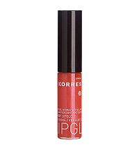 KORRES Lip Gloss Cherry třešňový lesk na rty 44 ORANGE, 6 ml