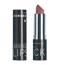 KORRES Lipstick Mango Butter SPF10 rtěnka s mangovým máslem 36 NATURAL BROWN, 3,5 g