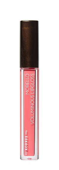 KORRES Morello Voluminous Lip Gloss - lesk na rty, 42 Peachy Coral, 4 ml