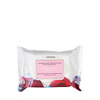 KORRES Pomegranate - odličovací a čisticí ubrousky s granátovým jablkem, 25 ks