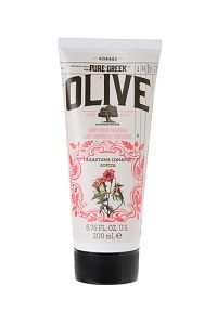 KORRES Pure Greek Olive, hydratační tělové mléko s vůní verbeny, 200 ml