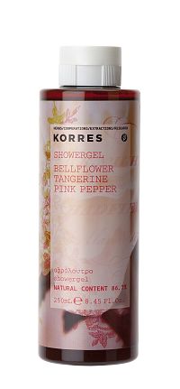 KORRES sprchový gel s parfemací Zvonek / Mandarinka / Růžový pepř, 250 ml