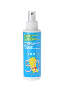 KORRES Sun Care For Children emulze pro děti na opalování SPF50, 150 ml