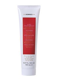 KORRES Wild Rose - exfoliační přípravek s divokou růží, 150 ml