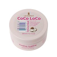 Lee Stafford CoCo LoCo Coconut Mask, vyživující maska na vlasy, 200 ml