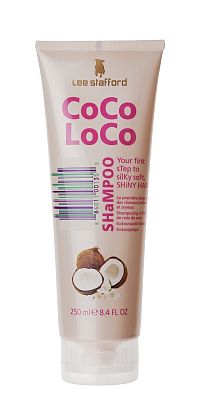 Lee Stafford CoCo LoCo Shampoo, hydratační šampon na vlasy, 250 ml