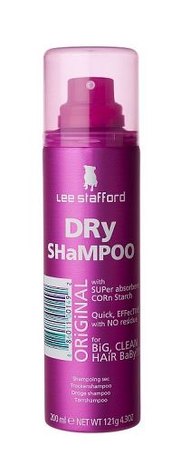 Lee Stafford Original Dry Shampoo, suchý šampon na světlé vlasy, 200 ml
