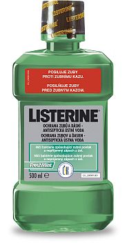 Listerine FreshMint ústní voda, 500 ml