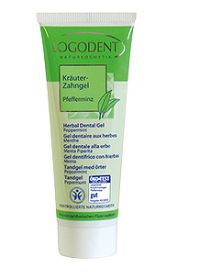 LOGODENT Pfefferminz BIO mátový gel bez fluoridů, 75 ml