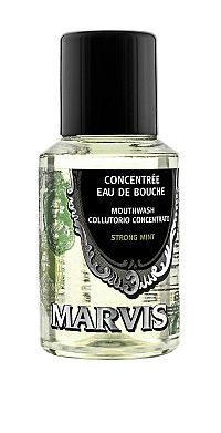 MARVIS Strong Mint ústní voda, cestovní balení, 30 ml