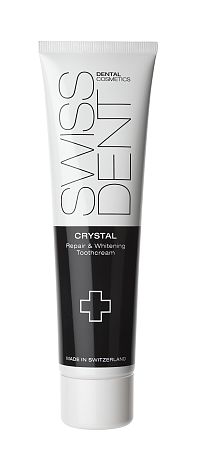 SWISSDENT CRYSTAL regenerační krém bez fluoridu, 100 ml