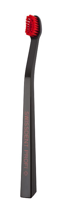 SWISSDENT PROFI demonstrační kartáček (černo-červený), 36 cm