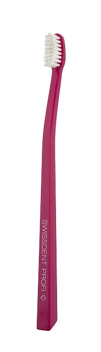 SWISSDENT WHITENING zubní kartáček, soft, růžový