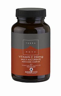 Terranova Vitamín C, multi-askorbát komplex (nekyselý) 50 tbl.