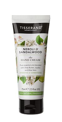 Tisserand krém na ruce s vůní neroli a santalového dřeva, 75 ml