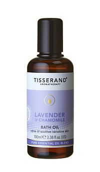 Tisserand Lavender luxusní relaxační koupelový olej s levandulí a heřmánkem, 100 ml