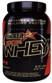 100% Whey Protein, Stacker2, 2000 g, Čokoláda