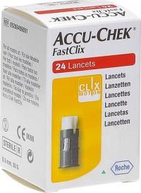 Accu Chek Fastclix lancets 24ks