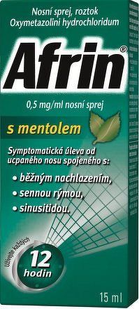 Afrin 0.5mg/ml s mentol.nas.spr.1x15ml