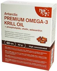 Antarctic PREMIUM OMEGA-3 KRILL OIL 60 cps.