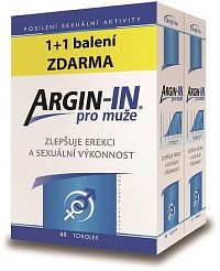 Argin-IN pro muže tob.45 + Argin-IN tob.45 zdarma