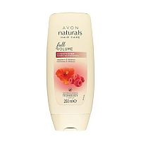 Avon Kondicionér ro zvětšení objemu s malinou a ibiškem pro jemné nebo mastné vlasy Naturals 250ml